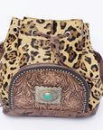 American Darling Hand Tooled Genuine Leather Women Bag Western Handbag Purse