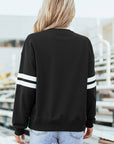 Taylor Striped Oversized Sweatshirt