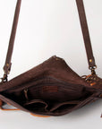 American Darling Small Crossbody Genuine Leather Women Bag Western Handbag Purse