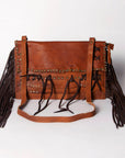 American Darling Small Crossbody Genuine Leather Women Bag Western Handbag Purse