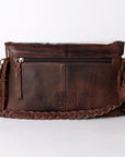 American Darling ADBGM298B Clutch Hair-On Genuine Leather Women Bag Western Handbag Purse