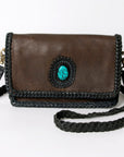 American Darling Small Crossbody Full Grain Genuine Leather Western Women Bag Handbag Purse