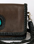 American Darling Small Crossbody Full Grain Genuine Leather Western Women Bag Handbag Purse