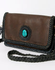 American Darling Small Crossbody Full Grain Genuine Leather Western Women Bag Handbag Purse