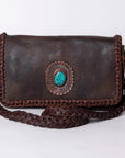 American Darling Clutch Genuine Leather Women Bag Western Handbag Purse