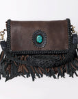 American Darling Clutch Genuine Leather Women Bag Western Handbag Purse