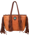 American Darling ADBGM276A Tote Genuine Leather Women Bag Western Handbag Purse
