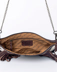 American Darling Cross Body I Hand Tooled Hair-On Genuine Leather Women Bag Western Handbag Purse