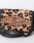 American Darling Cross Body I Hand Tooled Hair-On Genuine Leather Women Bag Western Handbag Purse