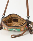 American Darling Cross Body Hand Tooled Saddle Blanket Genuine Leather Women Bag Western Handbag Purse