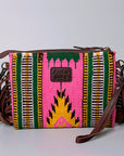 American Darling Cross Body Hand Tooled Saddle Blanket Genuine Leather Women Bag Western Handbag Purse