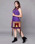 American Darling Cross Body Hand Tooled Saddle Blanket Genuine Leather Women Bag Western Handbag Purse