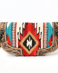 ADBG829G American Darling Hand Tooled Saddle Blanket Genuine Leather Women Bag Western Handbag Purse