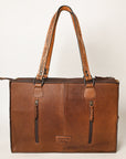 American Darling Tote Hand Tooled Saddle Blanket Genuine Leather Women Bag Western Handbag Purse
