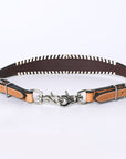 Bar H Equine Genuine Western American Leather Horse Premium Headstall & Breast Collar Set