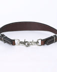 Bar H Equine Genuine Western American Leather Horse Premium Headstall & Breast Collar Set