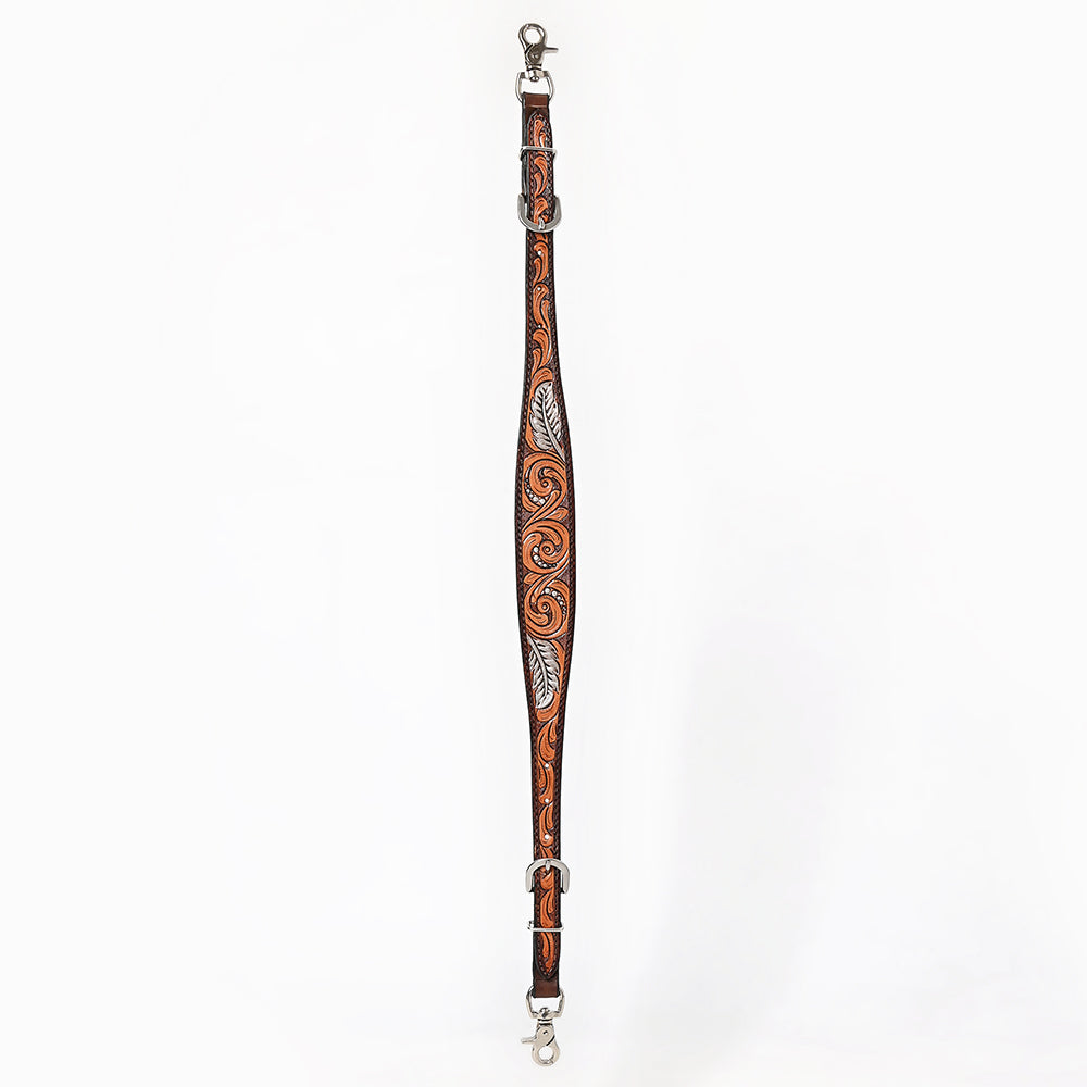 Bar H Equine Genuine Western American Leather Horse Premium Headstall &amp; Breast Collar Set