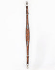 Bar H Equine Genuine Western American Leather Horse Premium Headstall & Breast Collar Set