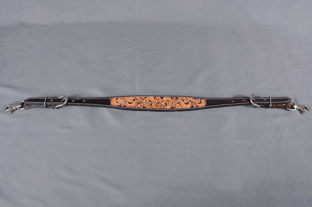 Bar H Equine Genuine Western American Leather Horse Premium Headstall &amp; Breast Collar Set