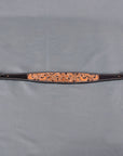 Bar H Equine Genuine Western American Leather Horse Premium Headstall & Breast Collar Set