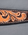 Bar H Equine Genuine Western American Leather Horse Premium Headstall & Breast Collar Set