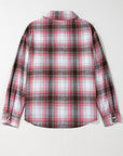Harper Plaid Flap Up Shacket