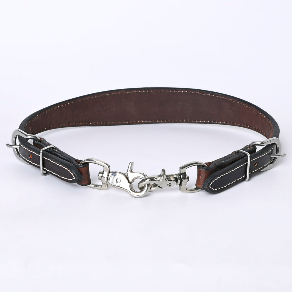 Bar H Equine Genuine Western American Leather Horse Premium Headstall &amp; Breast Collar Set