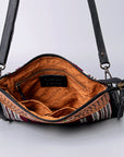 American Darling Cross Body Hand Tooled Saddle Blanket Genuine Leather Women Bag Western Handbag Purse