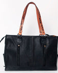 American Darling Tote Hand Tooled Saddle Blanket Genuine Leather Women Bag Western Handbag Purse