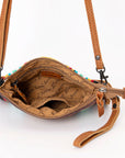 American Darling Cross Body Hand Tooled Saddle Blanket Genuine Leather Women Bag Western Handbag Purse
