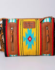 American Darling Cross Body Hand Tooled Saddle Blanket Genuine Leather Women Bag Western Handbag Purse