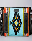 American Darling ADBGZ698 Crossbody Hand Tooled Saddle Blanket Genuine Leather Women Bag Western Handbag Purse