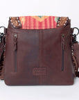 American Darling Cross Body Ii Hand Tooled Hair On Genuine Leather Women Bag Western Handbag Purse