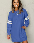 Jennifer Varsity Sweatshirt Dress