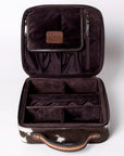 American Darling Jewelry Case Hand Tooled Hair-On Genuine Leather Women Bag Western Handbag Purse