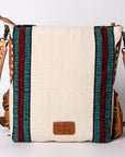 American Darling Saddle Blanket Genuine Leather Women Bag Western Handbag Purse