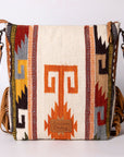 American Darling Saddle Blanket Genuine Leather Women Bag Western Handbag Purse