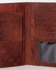 American Darling Clutch Hand Tooled Genuine Leather Women Bag Western Handbag Purse
