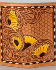 American Darling Clutch Hand Tooled Genuine Leather Women Bag Western Handbag Purse