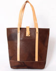 American Darling ADBGM299B Tote Genuine Leather Women Bag Western Handbag Purse