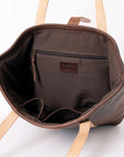 American Darling ADBGM299B Tote Genuine Leather Women Bag Western Handbag Purse