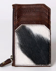 American Darling ADCCM101B Card-Holder Hair On Genuine Leather women bag western handbag purse