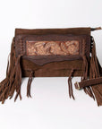 American Darling Small Crossbody Genuine Leather Women Bag Western Handbag Purse