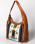 American Darling Hobo Hair On Genuine Leather women bag western handbag purse