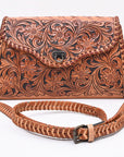 ADBG1057 American Darling Wallet Hand Tooled Genuine Leather women bag western handbag purse