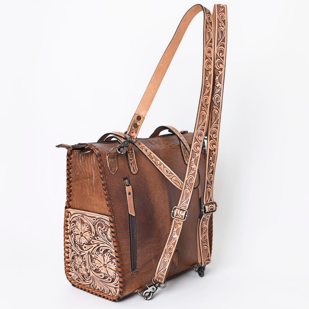 ADBG1061 American Darling Backpack Hand Tooled Genuine Leather women bag western handbag purse