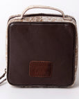 American Darling Hand Tooled Hair On Genuine Leather Women Bag Western Handbag Purse