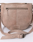 American Darling Messenger Hand Tooled Hair-On Genuine Leather women bag western handbag purse