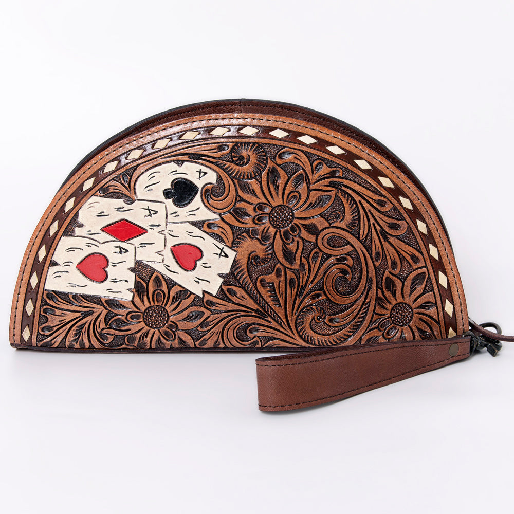 ADBG1070 American Darling Taco Hand Tooled Genuine Leather women bag western handbag purse