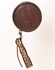 American Darling Canteen Hand Tooled Genuine Leather Women Bag Western Handbag Purse